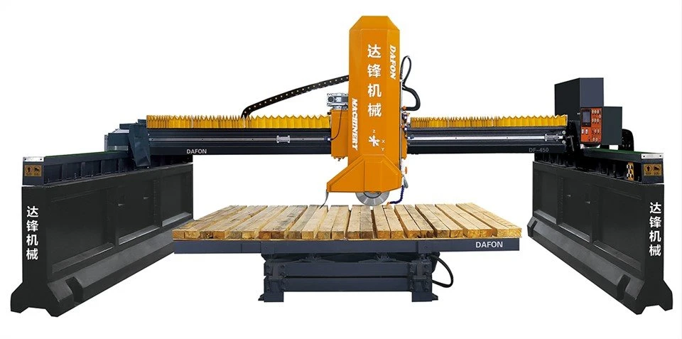 Taş İçin Yüksek Hızlı Köprü Tipi Lazer Kenar Kesme Makinesi