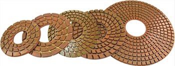 Granit İçin Metal Islak Parlatma Pedi