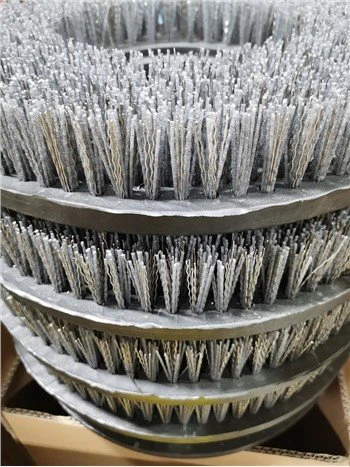 Silikon artı çelik Fırça