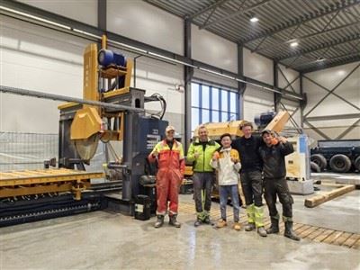 Línea De Producción De Bordillos Máquina Cortadora De Bordillos